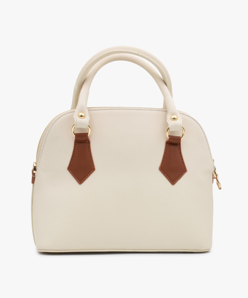 911-cream-01 کیف دستی و مجلسی زنانه کد 911 - Image 1