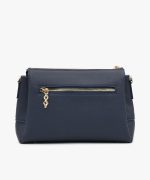 کیف دوشی زنانه کد 942 - سرمه‌ای - تصویر سوم