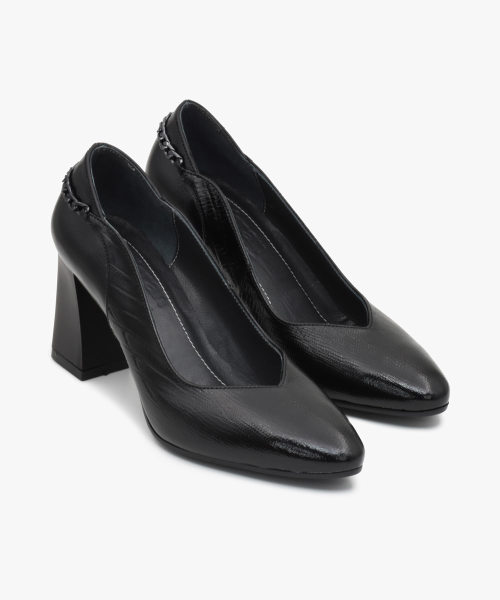 P96-black-03 کفش مجلسی زنانه کد P96 - Image 3