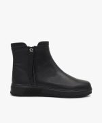 نیم بوت چرم زنانه کد D5 - Image 2