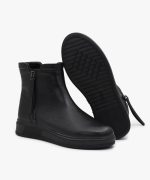 نیم بوت چرم زنانه کد D5 - Image 4