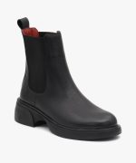 نیم بوت چرم زنانه کد P34