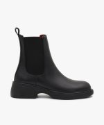 نیم بوت چرم زنانه کد P34 - Image 2