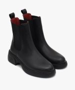 نیم بوت چرم زنانه کد P34 - Image 4