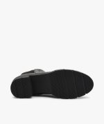 نیم بوت چرم زنانه کد P49 - Image 5