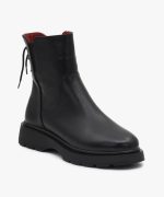 نیم بوت چرم زنانه کد P68