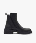 نیم بوت چرم زنانه کد P88 - Image 3