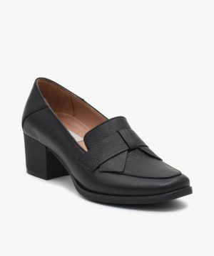 کفش پاشنه دار زنانه مدل Q23 رنگ مشکی - تصویر اول