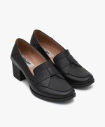 کفش پاشنه دار زنانه مدل Q23 رنگ مشکی - تصویر چهارم