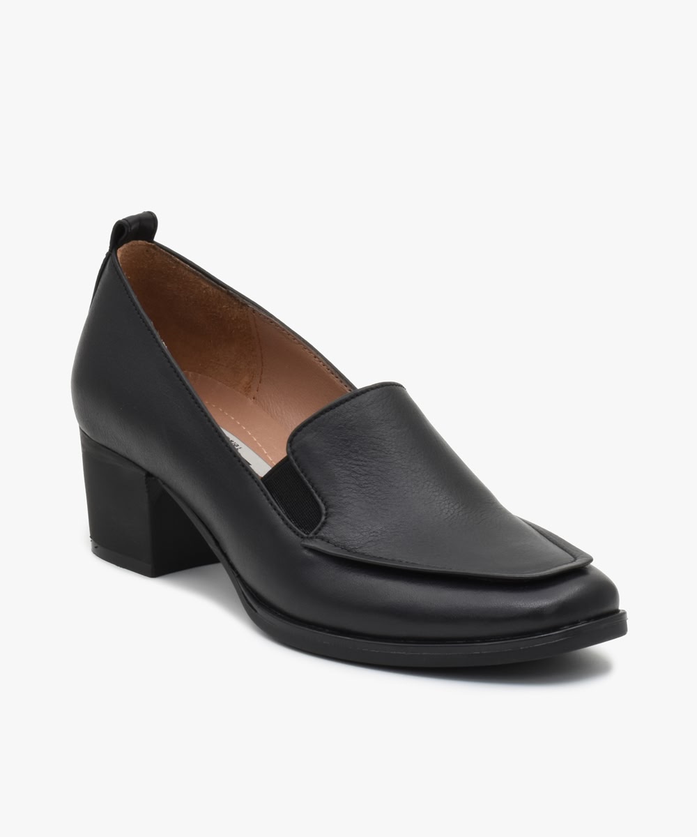 Q55-black-01 کفش پاشنه دار زنانه مدل Q55 - مشکی - تصویر اول