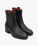 نیم بوت چرم زنانه کد T42 - Image 4