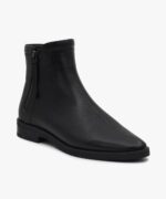 نیم بوت چرم زنانه کد D97