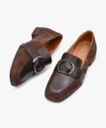 کالج چرم زنانه کد E57 - Image 3