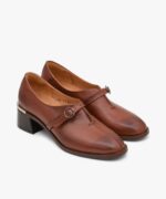 کفش چرم زنانه کد E95 - Image 3